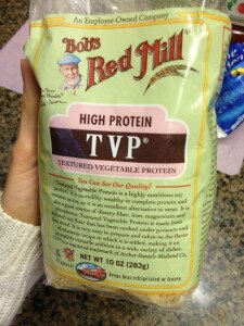 Texturized Vegetable Protein. Friend or foe, you decide.